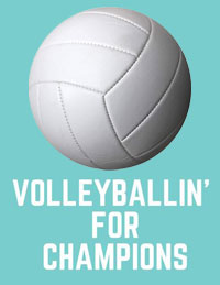 Volleyballin for Champions Flyer